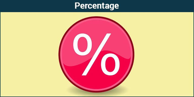 Percentage:- – Mathematics Guru @ Bhagatlal Sutar